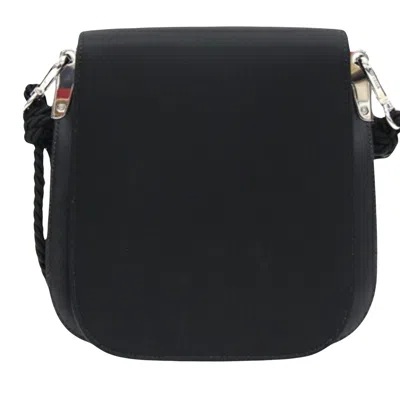 Shop Prada Margit Black Synthetic Shoulder Bag ()