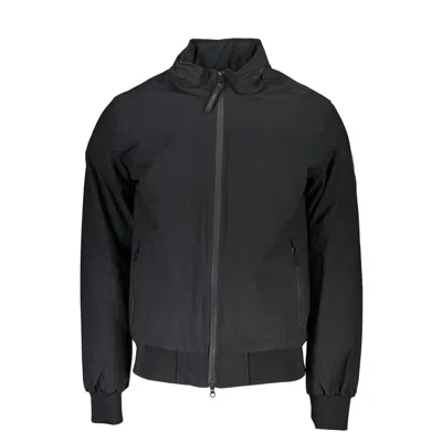 Shop North Sails Polyester Men's Jacket In Black