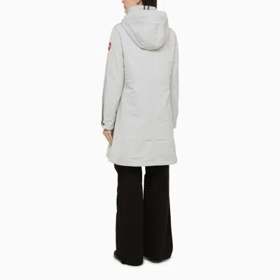 Shop Canada Goose Light Grey Belcarra Jacket Women In Gray