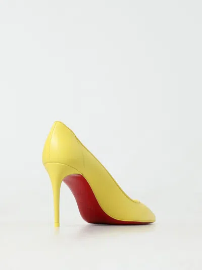 Shop Christian Louboutin High Heel Shoes Woman Yellow Woman