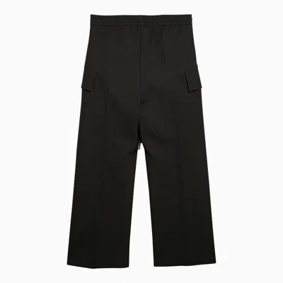 Shop Fear Of God Cargo Wide-leg Trousers Olive Men In Multicolor