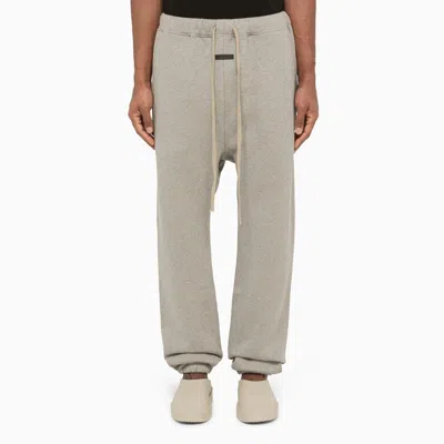 Shop Fear Of God Eternal Mélange Jogging Trousers Men In Gray