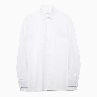 Shop Givenchy Classic White Cotton Shirt Men