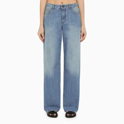 Shop The Row Blue Washed Denim Jeans Women