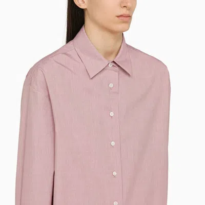 Shop The Row Brick-coloured Cotton Shirt Women In Cream