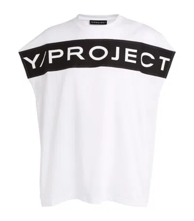 Shop Y/project Logo Tank Top In White