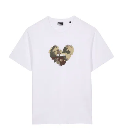 Shop The Kooples Cotton Logo T-shirt In White