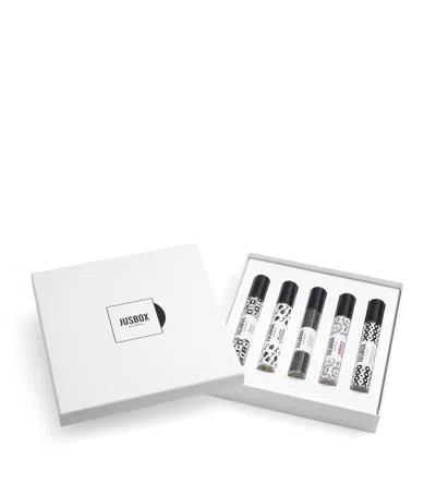 Shop Jusbox Greatest Hits Eau De Parfum Fragrance Gift Set (5 X 7.8ml) In Multi