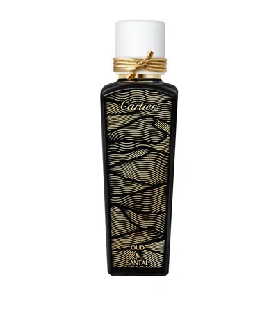 Shop Cartier Les Heures Voyageues Oud & Santal Pure Perfume (75ml) In Multi