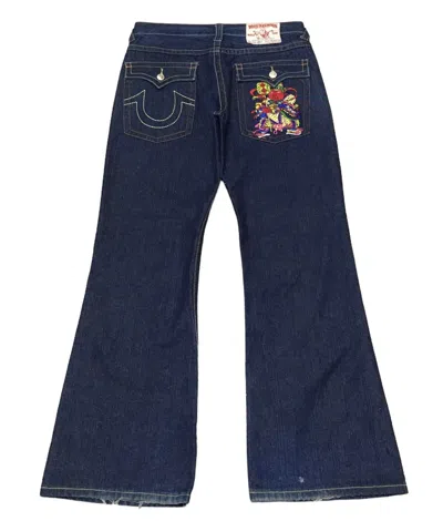 Pre-owned Made In Usa X True Religion Design Vintage Brand True Religion Sukajan Jeans 1990s In Denim