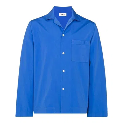 Shop Tekla Shirts In Blue