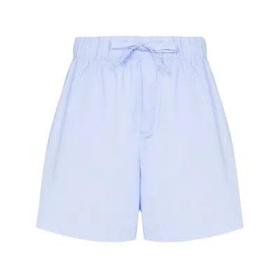 Shop Tekla Shorts In Blue