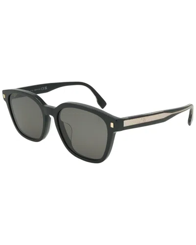 Shop Fendi Women's 40001u 55mm Sunglasses In Black