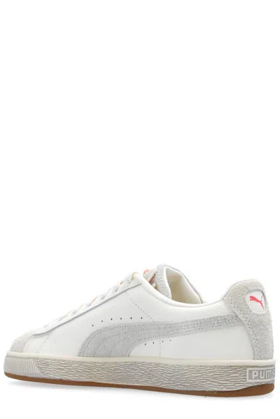 Shop Puma X Staple Lace-up Sneakers In Neutrals