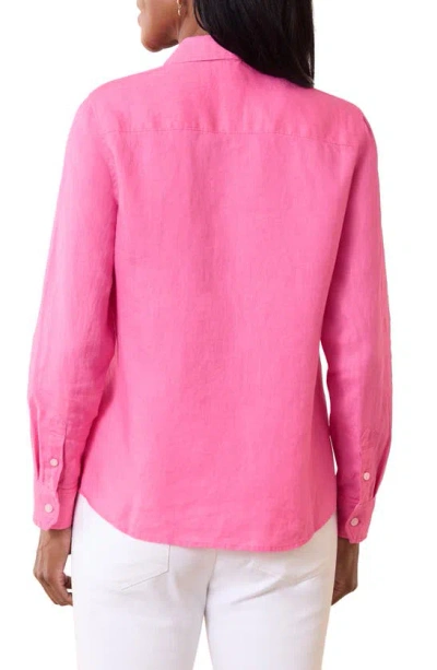 Shop Tommy Bahama Coastalina Button-up Shirt In Pink Apple
