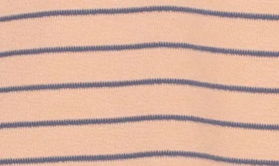 Liverpool Los Angeles Striped Short Sleeve Polo Shirt In Nectar