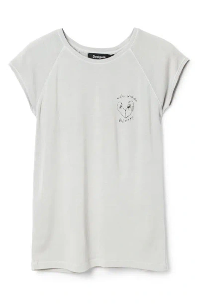 Desigual Yosano Knit Top In Black/grey