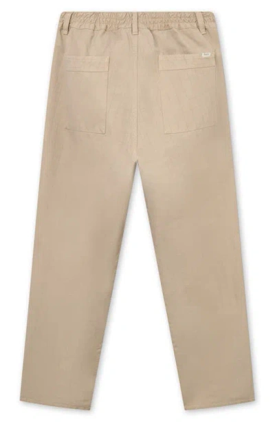 Shop Forét Sienna Organic Cotton Ripstop Pants In Khaki