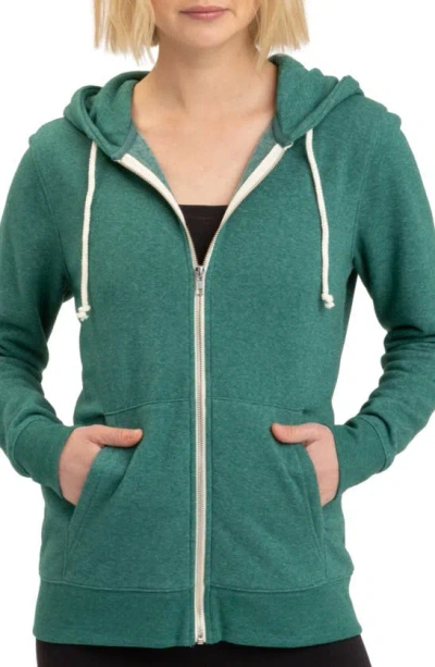 Shop Threads 4 Thought Full Zip Hoodie In Cypress