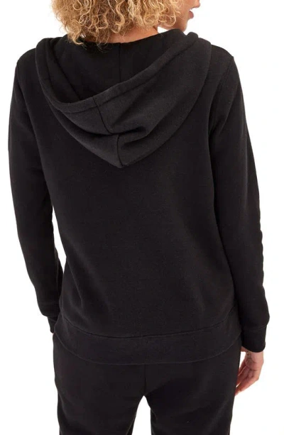Shop Threads 4 Thought Full Zip Hoodie In Black