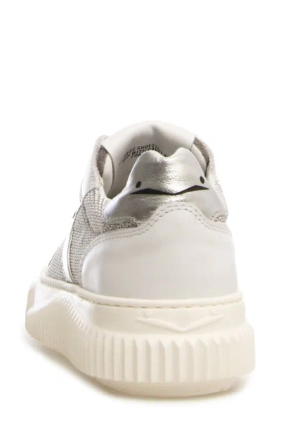 Shop Voile Blanche Lipari Sneaker In Grey/ White