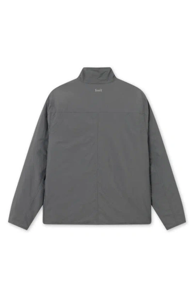 Shop Forét Myst Liner Jacket In Grey