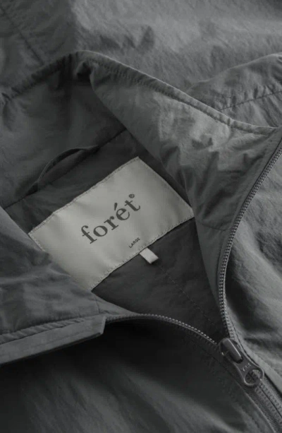 Shop Forét Myst Liner Jacket In Grey