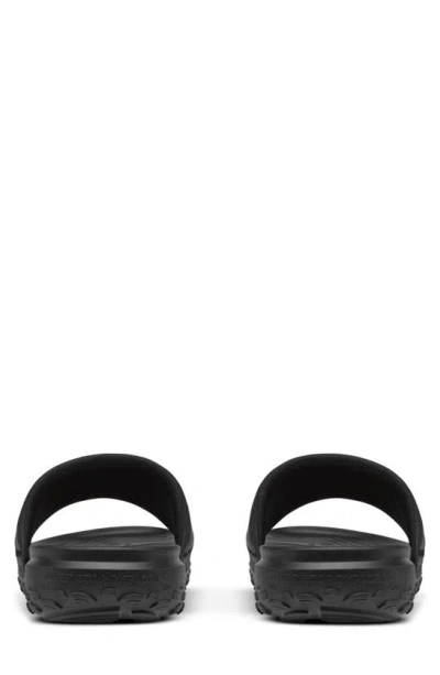 The North Face Never Stop Cush Slide Sandal In Tnf Black/ Tnf Black
