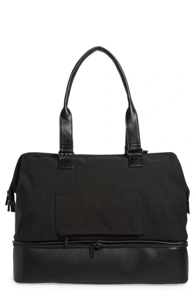 Shop Beis The Convertible Weekend Bag In Black