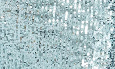 Dress The Population Jordan Sequin Gown In Light Ice Blue