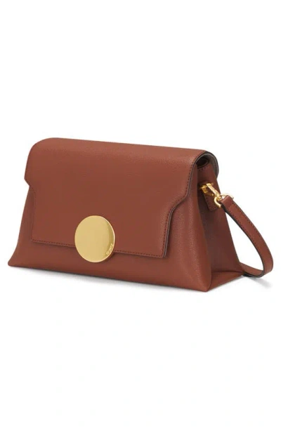 Shop Oryany Lottie Flap Crossbody Bag In Tan