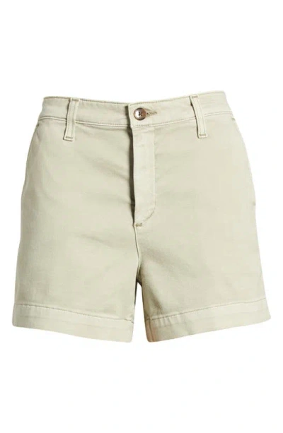 Shop Ag Caden Tailored Trouser Shorts In Sulfur Dried Parsley