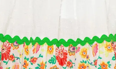 Shop Peek Aren't You Curious Kids' Floral Tiered Cotton Sundress In Print