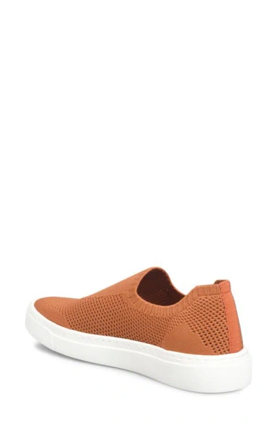 Shop Comfortiva Tai Knit Slip-on Sneaker In Cashew Orange
