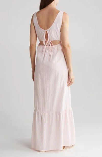 Shop Maaji Kora Cutout Convertible Cover-up Dress In Pink