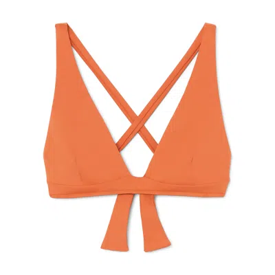 Shop Haight Va Top In Apricot