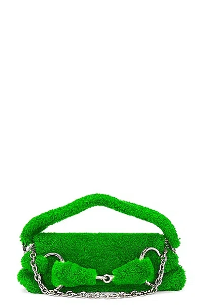 Shop Gucci Horsebit Shoulder Bag In Green