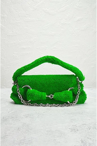 Shop Gucci Horsebit Shoulder Bag In Green