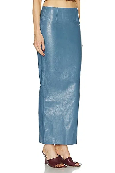 Shop Marni Maxi Skirt In Opal