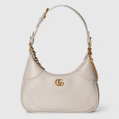 Shop Gucci Aphrodite Small Shoulder Bag In White