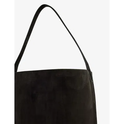 The Row Womens Black Park Large Leather Tote Bag In Black