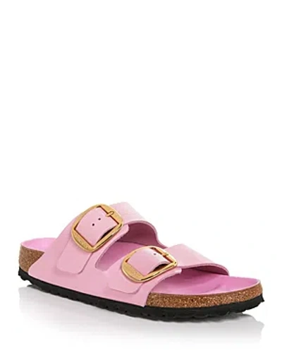 Shop Birkenstock Women's Arizona Big Buckle Slide Sandals In Fondant Pink