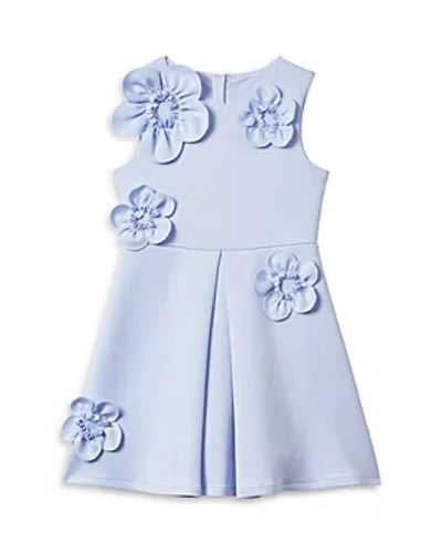 Shop Reiss Girls' Posy Jr 3d Flower Dress - Little Kid In Lilac