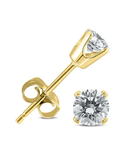 Shop Monary 14k 0.37 Ct. Tw. Diamond Earrings In Gold