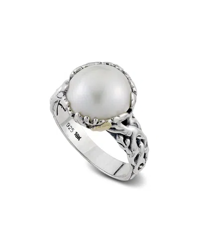Shop Samuel B. 18k & Silver Pearl Ring