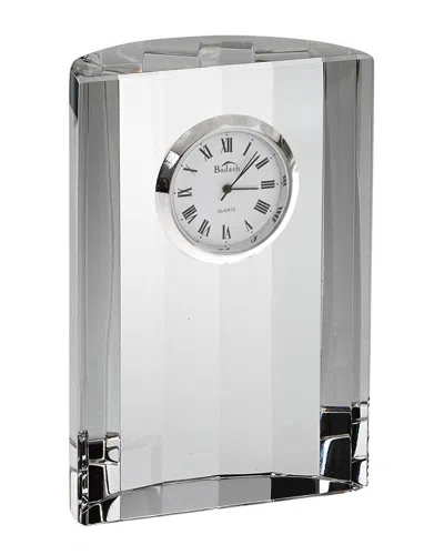 Shop Badash Crystal Half Moon Crystal Clock In Clear