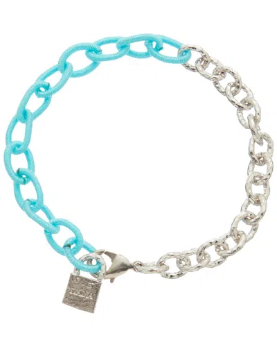 Shop Juvell 18k Plated Silk Link Bracelet