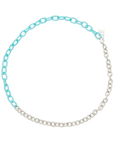 Juvell 18k Plated Silk Link Necklace