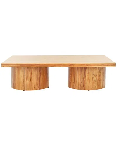 Safavieh Couture Falynn Square Wood Coffee Table