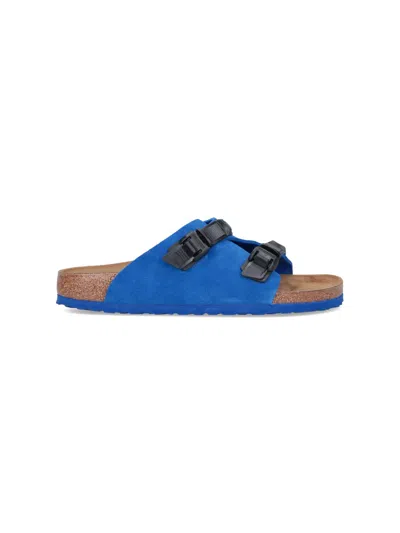 Shop Birkenstock 'zürich Tech' Sandals In Blue